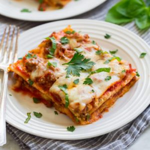Family Sized Vegetarian Lasagna (8-10 Servings)