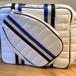 THE Puffy Pickleball Bag!  The Perfect Gift for the Player Hostess! - CRISPY WHITE